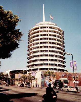 Capitol Records Tower in Hollywood. Bild: Hauke Strbing