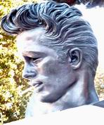 James Dean Statue im Griffith Park in Los Angeles