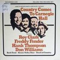 Don Williams, Country Comes To Carnegie Hall, Cover der LP