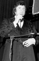 Johnny Cash in Boeblingen im April 1978