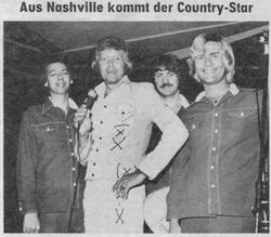 Del Reeves am 15. Juni 1975 in Schwbisch Hall. Bild: Hauke Strbing