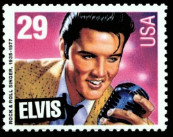 Elvis Presley Briefmarke / Stamp