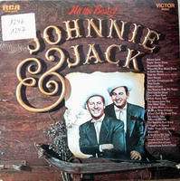 Cover der Mono-Doppel-LP RCA VPM-6022 "All The Best Of Johnnie & Jack" vom Jahr 1970; Johnnie Wright (links), Jack Anglin (rechts)