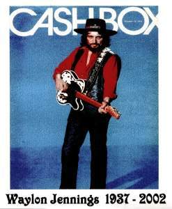 Waylon Jennings, Titelbild in Cash Box