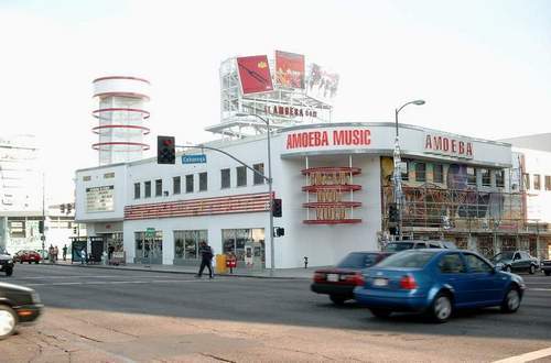 Der Amoeba Music Store in Hollywood, 6400 Sunset Boulevard (Foto: H. Strbing)
