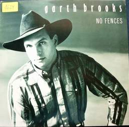 Garth Brooks-Langspielplatte "No Fences", Cover